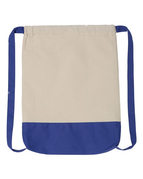 Front view of Drawstring Backpack