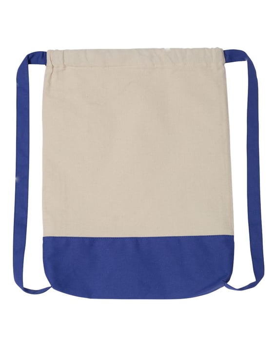 Front view of Drawstring Backpack