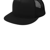 Front view of YP Classics ® 5-Panel Classic Trucker Mesh Back Cap