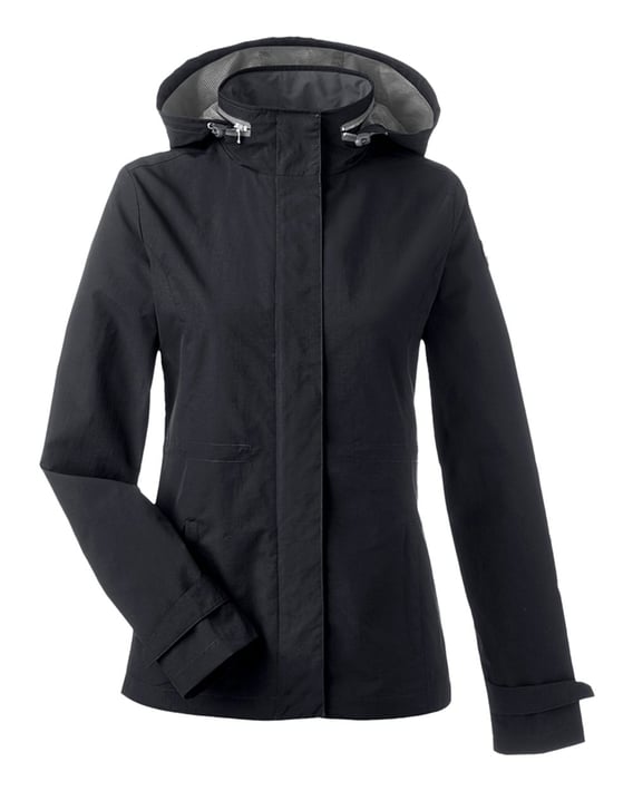 Front view of Women’s Voyage Hooded Rain Jacket