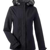Front view of Women’s Voyage Hooded Rain Jacket