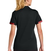 Back view of Women’s Club Colorblock Polo