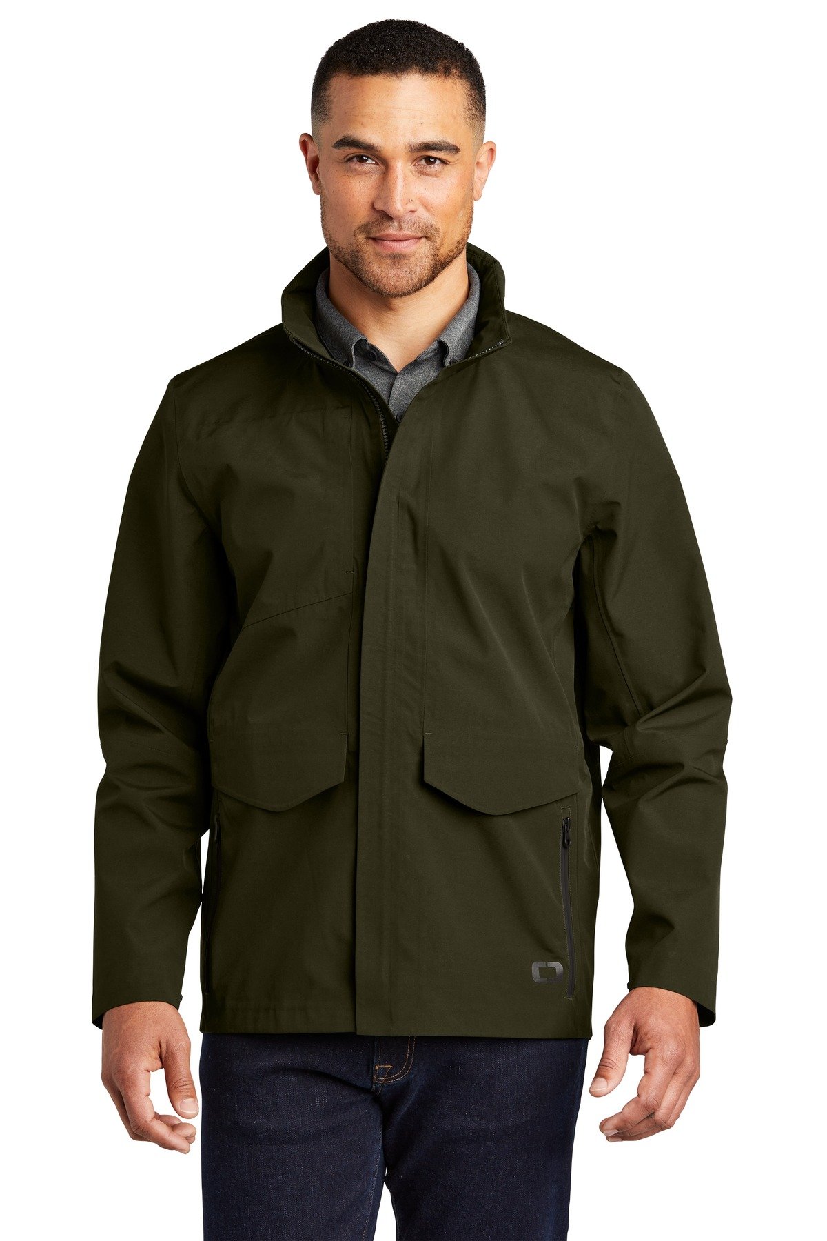 Front view of Utilitarian Jacket