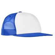Front view of Foam Trucker With White Front Snapback