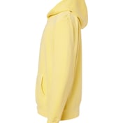 Side view of Youth Midweight Pigment-Dyed Hooded Sweatshirt