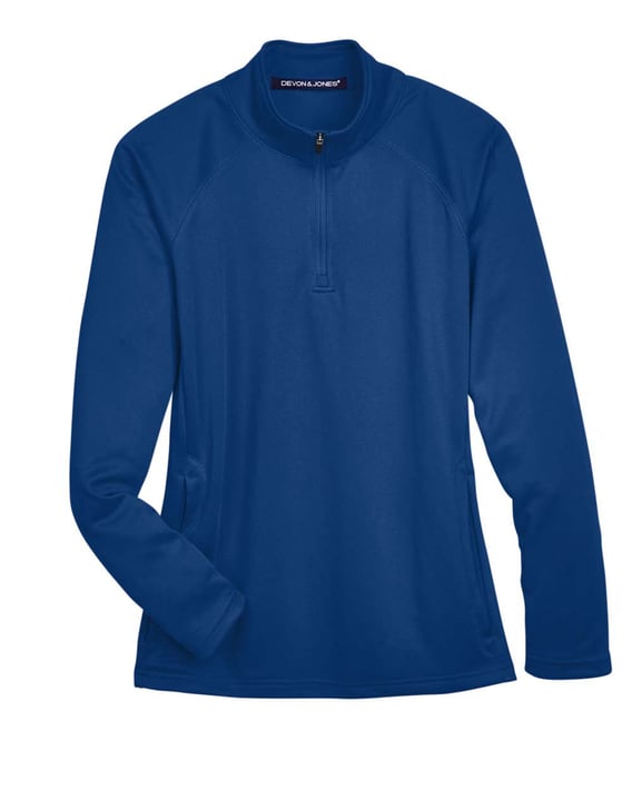 Front view of Women’s Stretch Tech-Shell® Compass Quarter-Zip Pullover