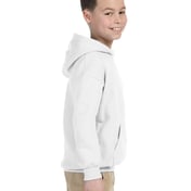 Side view of Youth Heavy Blend™ 8 Oz., 50/50 Hooded Sweatshirt