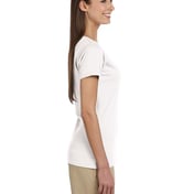 Side view of Ladies’ Classic V-Neck T-Shirt