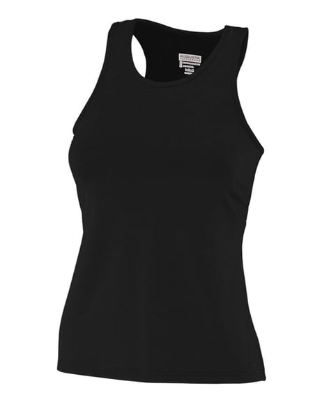 Sideview ofGirls’ Solid Racerback Tank Top