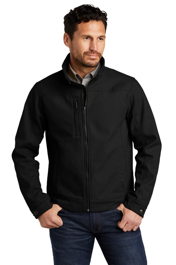 Front view of Duck Bonded Soft Shell Jacket