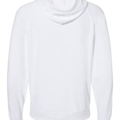 Back view of Icon Lightweight Loopback Terry Full-Zip Hooded Sweatshirt