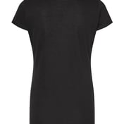 Back view of Women’s Poly-Rich Scoop Neck T-Shirt