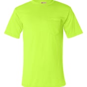 Front view of USA-Made 50/50 Pocket T-Shirt