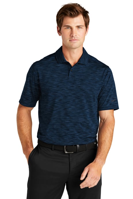 Front view of Dri-FIT Vapor Space Dyed Polo
