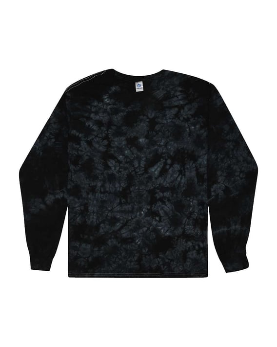 Front view of Crystal Wash Long Sleeve T-Shirt