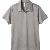 Front view of Women’s Zone Sonic Heather Performance Polo