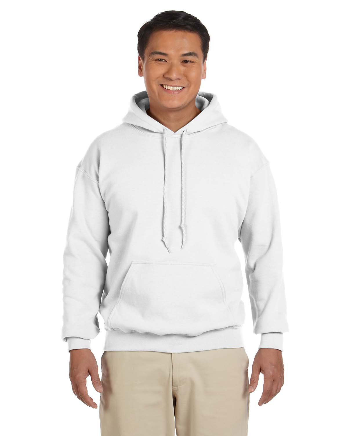 Front view of Adult Heavy Blend™ 8 Oz., 50/50 Hooded Sweatshirt