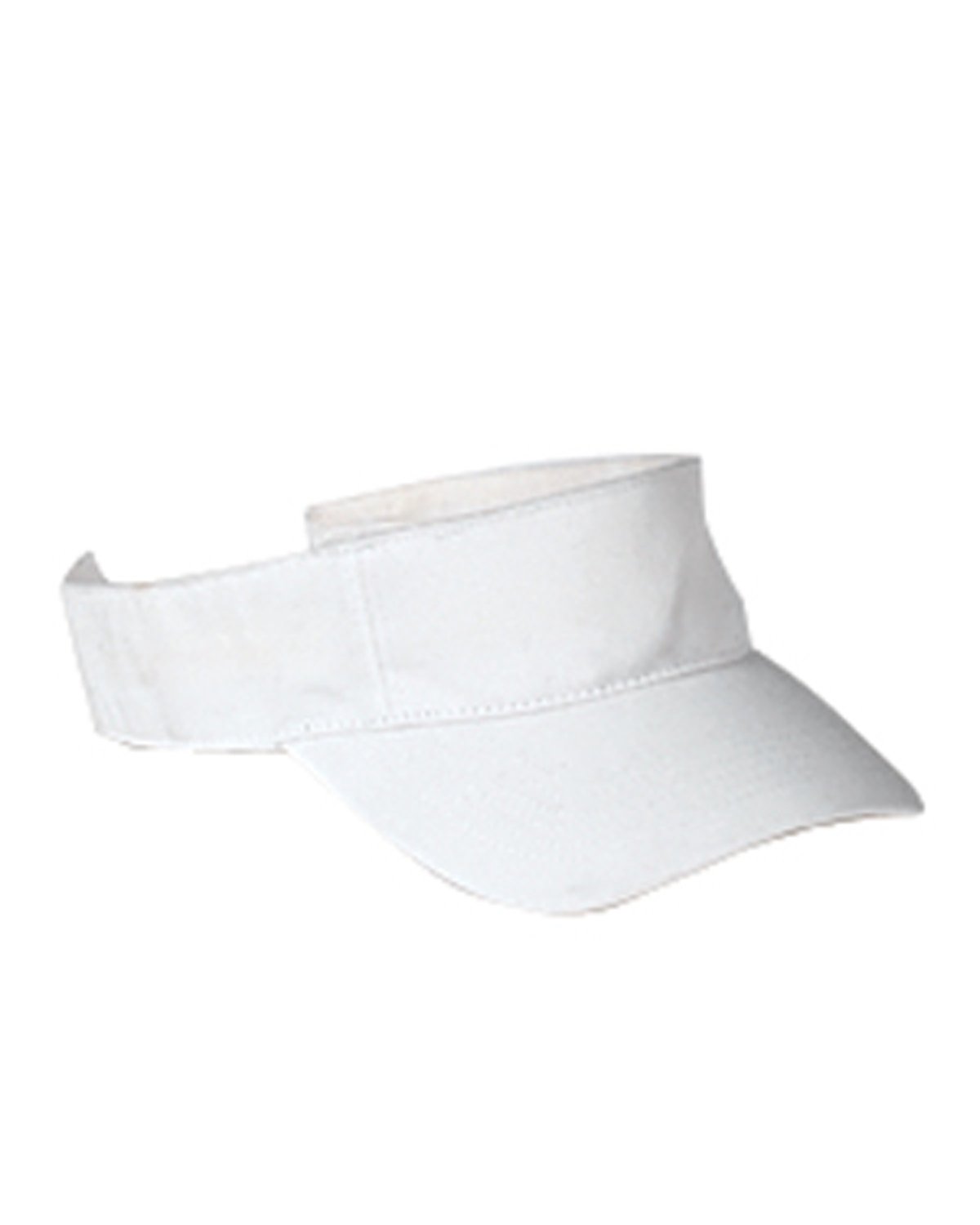 Front view of Cotton Twill Visor