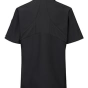 Back view of Women’s Mimix™ Short Sleeve Cook Shirt With OilBlok