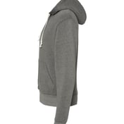 Side view of Triblend Full-Zip Hooded Sweatshirt