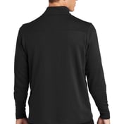 Back view of Lightweight French Terry 1/4-Zip Pullover