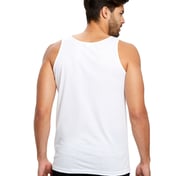 Back view of Unisex Poly-Cotton Tank