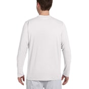 Back view of Adult Performance® Adult 5 Oz. Long-Sleeve T-Shirt