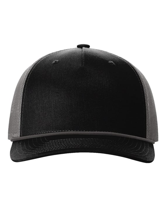 Front view of Five-Panel Trucker With Rope Cap