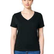 Front view of Women’s Stella Isla V-Neck Tee