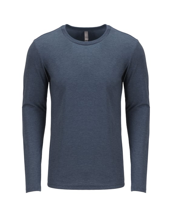 Front view of Men’s Triblend Long-Sleeve Crew