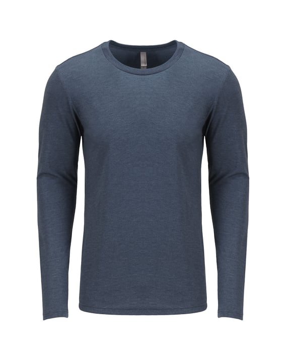 Front view of Men’s Triblend Long-Sleeve Crew