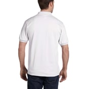 Back view of Adult 50/50 EcoSmart® Jersey Knit Polo