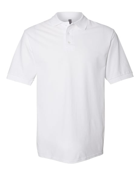 Front view of 100% Ring-Spun Cotton Piquéé Polo