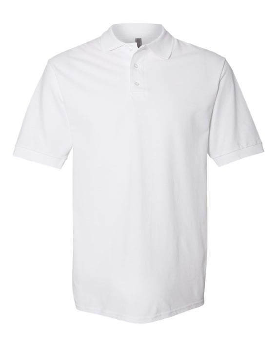 Front view of 100% Ring-Spun Cotton Piquéé Polo