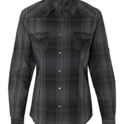 Front view of Women’s Convertible Sleeve Western Shirt