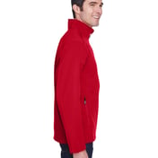 Side view of Men’s Cruise Two-Layer Fleece Bonded SoftShell Jacket