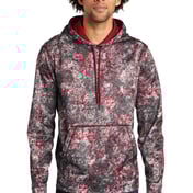 Front view of Sport-Wick® Mineral Freeze Fleece Hooded Pullover