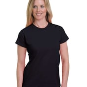 Front view of Women’s USA-Made Fine Jersey T-Shirt