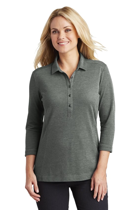 Front view of Ladies Coastal Cotton Blend Polo