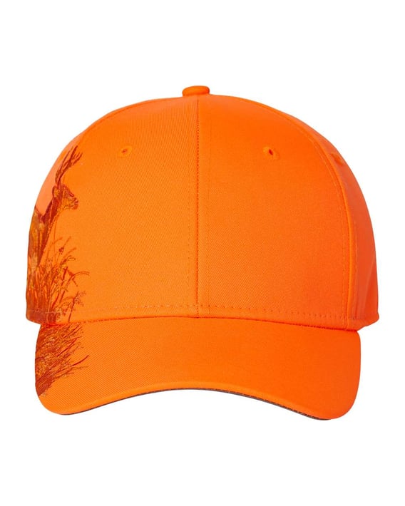 Front view of Running Buck Cap