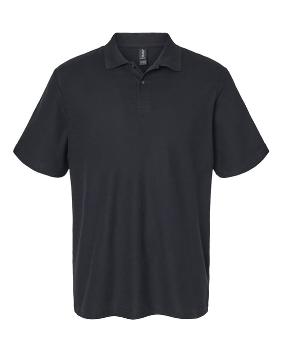 Front view of Softstyle® Pique Polo