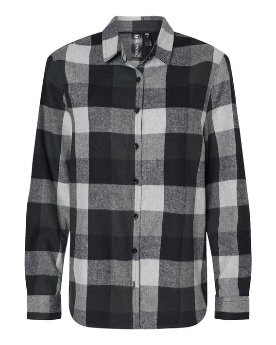 Front view of Women’s Boyfriend Flannel