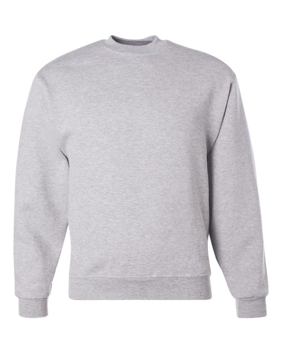 Front view of Super Sweats NuBlend® Crewneck Sweatshirt
