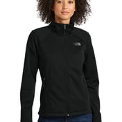 Front view of Women’s Chest Logo Ridgewall Soft Shell Jacket