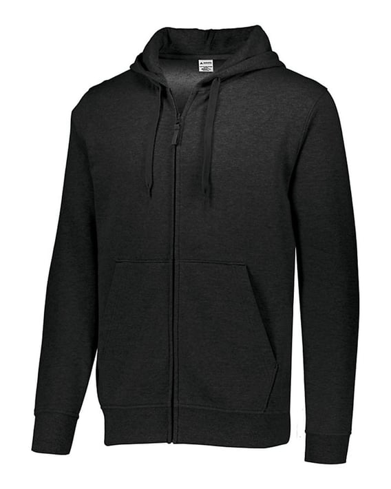 Front view of 60/40 Fleece Full-Zip Hoodie