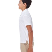 Side view of Youth Origin Performance Piquéé Polo