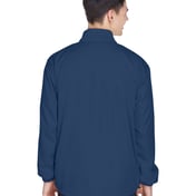 Back view of Adult Micro-Poly Quarter-Zip Wind Shirt
