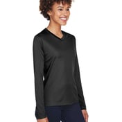 Side view of Women’s Zone Performance Long Sleeve T-Shirt