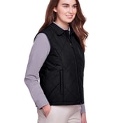 Side view of Women’s Dawson Quilted Hacking Vest