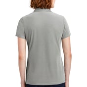 Back view of Women’s Poly Oxford Pique Polo